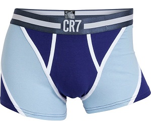 Royal and Light Blue Stripe Playboy Short