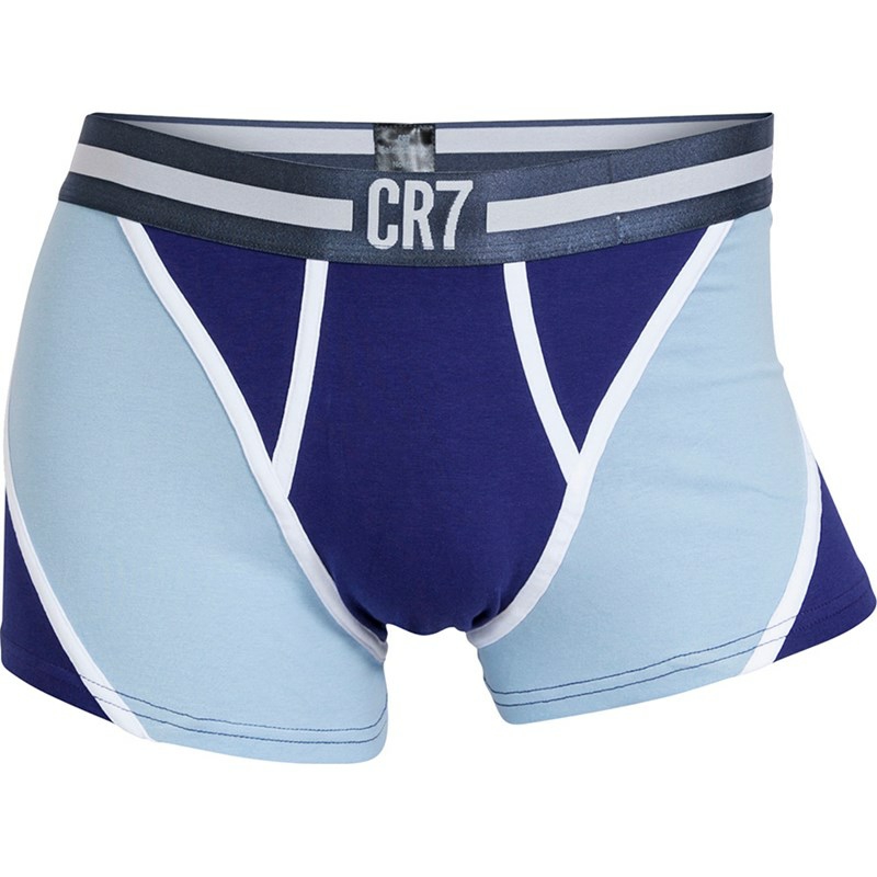 Royal and Light Blue Stripe Playboy Short