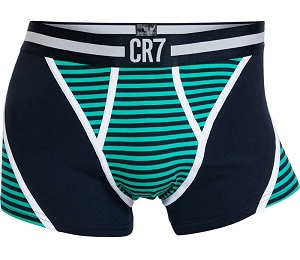 Jade and Black Stripe Playboy Short