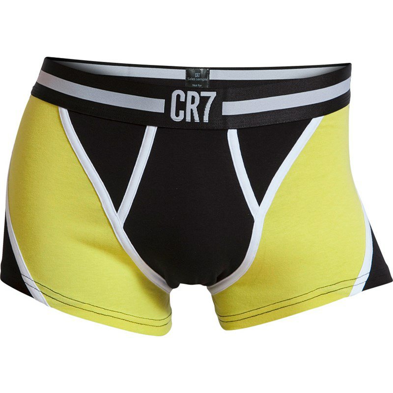 Phantom Black and Yellow Stripe Playboy Short