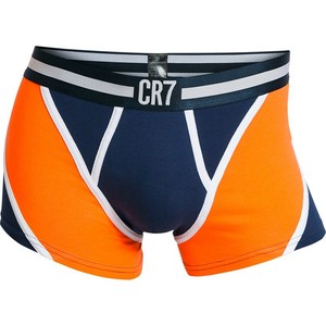 Royal Blue and Orange Stripe Playboy Short